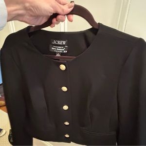 Jcrew cropped stretch blazer new without tags size 8